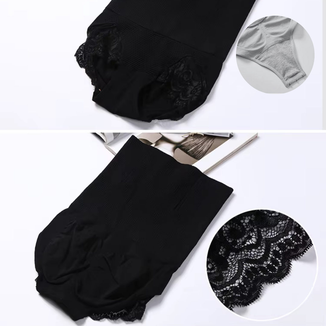Cuecas modeladoras Slim & Flex® renda - Forma Perfeita