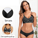 Sutiã push up sem aros - Realce o seu decote
