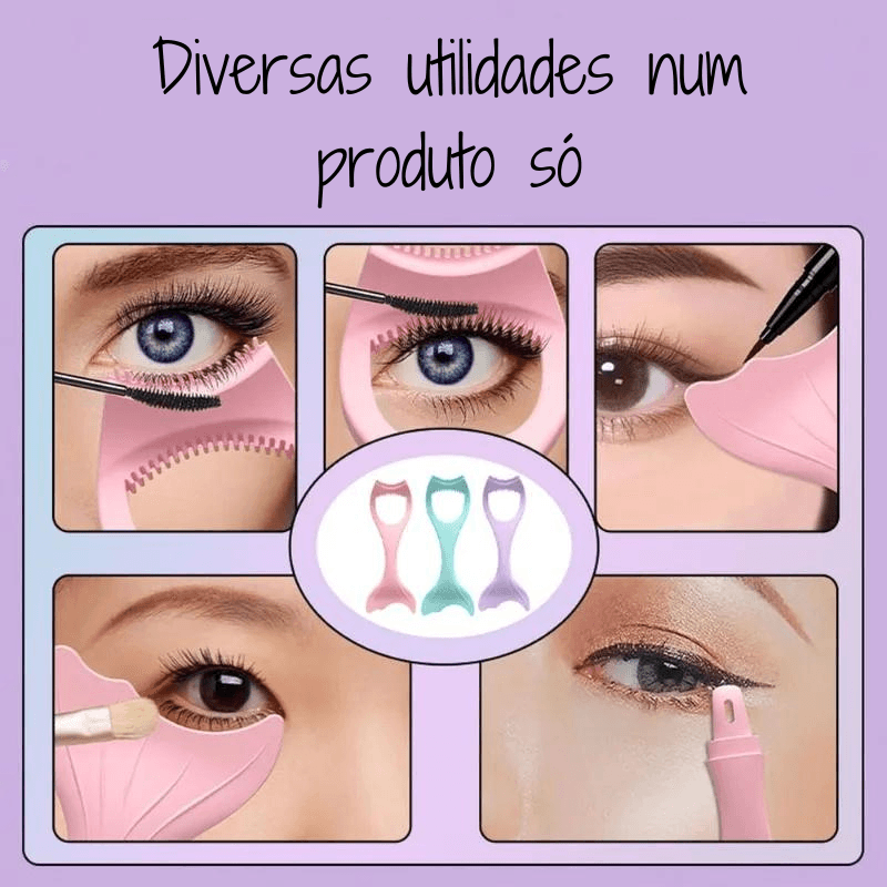 Set ShieldEyes® - Aplicador de máscara de pestanas + Eyeliner perfeito - Alfirema Store