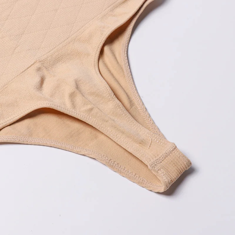 Cueca modeladora cintura alta Tanga - Reduz 2 tamanhos