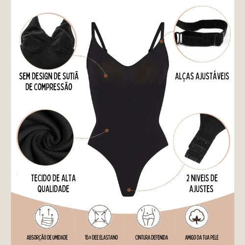 BODYSUIT TANGA ® - Forma perfeita