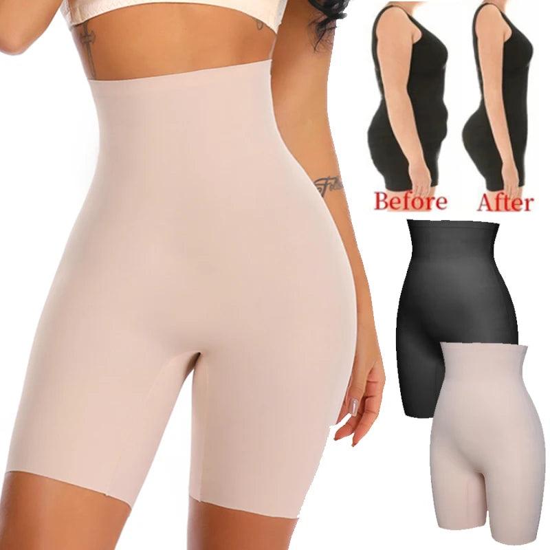 Power Shorts High Waist Body Shaper for Women Lightweight Cotton Blend Phenomenal and Ultra-Breathable Shapewear Control Panties - Alfirema Store